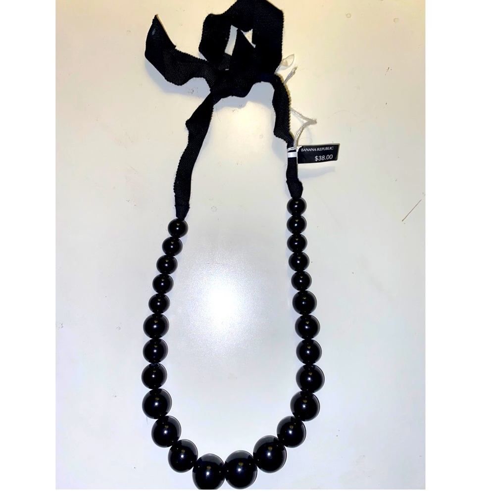 Banana Republic Black Necklace